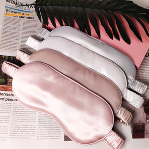 Viagem Confortável Luxo Silk Eye Mask Set Inclui fronha e Eyemask para sono ideal-Premium Eye Health Supplies - Product Image 4