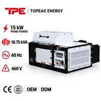 Générateur de conteneur frigorifique 15 kW 460 V Raywin, moteur diesel à montage inférieur, 60 Hz, pour système d'alimentation de conteneur frigorifique
