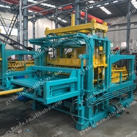 Ligne de production de briques de cendres multifonctionnelle entièrement automatique, machine à briques en béton, machine à briques creuses pour briqueterie