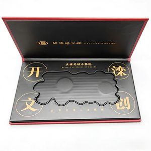 Scatole di Lusso a Forma di Libro per Carte <span class=keywords><strong>VIP</strong></span>, Segnalibri, Magneti per Frigorifero, in Cartone Rigido con Rivestimento UV, Colore Personalizzato e Laminazione Opaca - Product Image 4