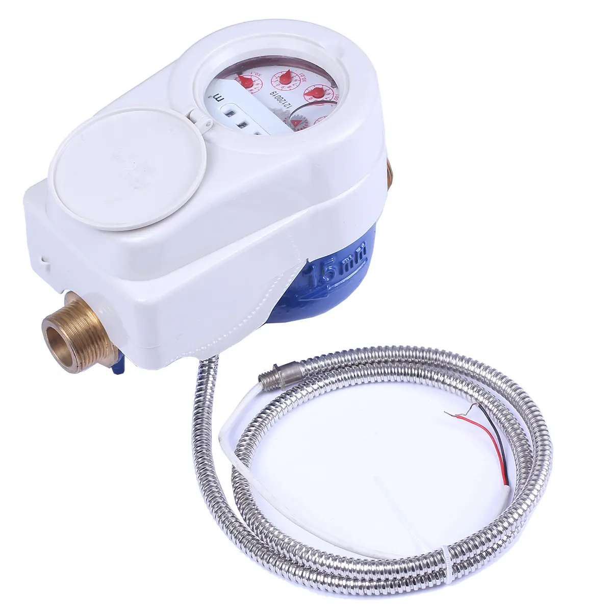 Klepbediening Prepaid Watermeter Lora Ultrasone Draadloze Afstandsbediening Lezen Watermeter Eenvoudig Onderhoud