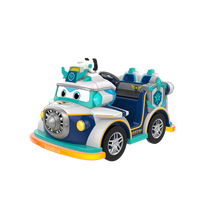 Fabrication en usine Amusement de plein air Alpha autorisé Super Wings Dizzy Kiddie Rides Voiture tamponneuse électrique pour Super Flying Man