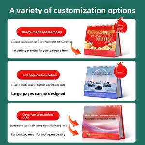 2026ใหม่ปฏิทินตั้งโต๊ะปฏิทินติดผนังบ<span class=keywords><strong>ร</strong></span>ิษัทสั่งทำตามแบบปีผลิตโฆษณาบ<span class=keywords><strong>ร</strong></span>ิษัทปฏิทินม้า - Product Image 4