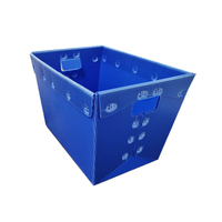 PP Plateau postal en plastique ondulé Corex Corflute UPS Mail Totes Bacs de rangement