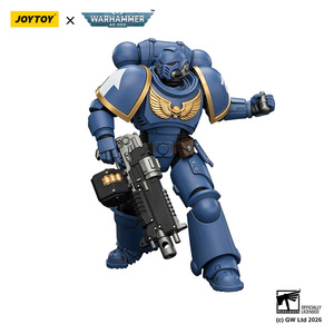 JOYTOY <span class=keywords><strong>Warhammer</strong></span> 40K Ultramarines Intercessor Figura de Acción Articulada a Escala 1/18 Modelo Coleccionable Oficial Auténtico - Product Image 5