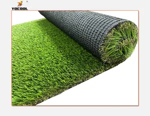 Aménagement paysager de tapis d'herbe de jeu extérieur Herbe naturelle pour gazon artificiel d'intérieur de jardin