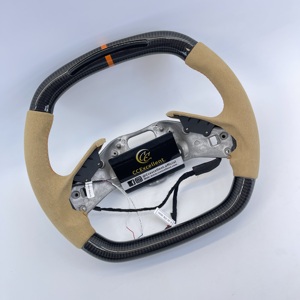 Volant en fibre de carbone personnalisé CCExcellent pour Chevrolet <span class=keywords><strong>Corvette</strong></span> C8 - Product Image 1