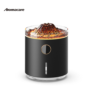Smart Digital Time Led <span class=keywords><strong>Volcano</strong></span> 3D Flame Jellyfish Volcanic Aroma Difusor - Product Image 2