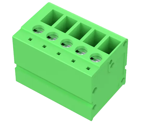 5.0 Pitch Green 2P-24P Universal Screw Terminal Blocks