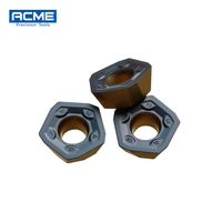 Plaquettes de fraisage indexables en carbure de tungstène 419N-1405M-PH pour le traitement de l'acier allié et de l'acier dur – Vente directe usine