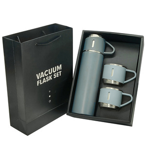 Vaso Térmico Creativo <span class=keywords><strong>de</strong></span> 500 ml, <span class=keywords><strong>Botella</strong></span> Térmica <span class=keywords><strong>de</strong></span> Acero Inoxidable 304, Set <span class=keywords><strong>de</strong></span> Regalo Empresarial, <span class=keywords><strong>Botella</strong></span> <span class=keywords><strong>de</strong></span> Agua - Product Image 1