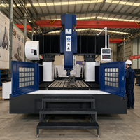 Centre d'usinage CNC industriel à portique pour grandes pièces, fraisage, perçage et alésage de haute précision