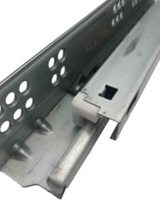 Correderas para cajones bajo encimera con apertura por presión, cierre suave y estilo europeo, fabricadas en China - Product Image 4