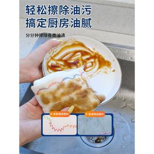 Paño de Cocina Rectangular de Nylon de 12 Capas, Grueso, Anti-Grasa, para Ollas y Sartenes, Tamaño Estándar, Marca Chmb - Product Image 5