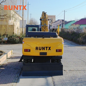 รถขุดดิน RUNTX ขนาด 15 ตัน 18 ตัน 21.5 ตัน พร้อมเครื่องยนต์เสริม ระบบไฮดรอลิกนำเข้า ระบบขับเคลื่อน 4 ล้อ - Product Image 4