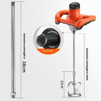 TEBAK Mélangeur à béton de qualité industrielle personnalisable pour peinture et ciment Support OEM personnalisable