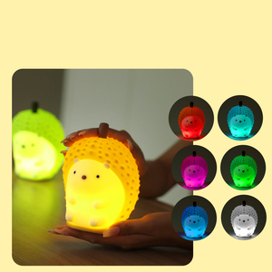 Lamp Cute Pat Wholesale Silicone Personalized Room Usb Squishy Small Touch <b>Table</b> Led <b>Mini</b> Cute Silicone Night Light - Product Image 6