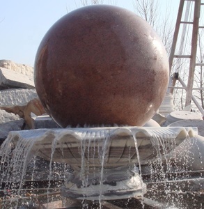 <span class=keywords><strong>Boule</strong></span> rotative de <span class=keywords><strong>fontaine</strong></span> de granit de pierre naturelle <span class=keywords><strong>avec</strong></span> la sphère flottante noire de marbre de carte - Product Image 2