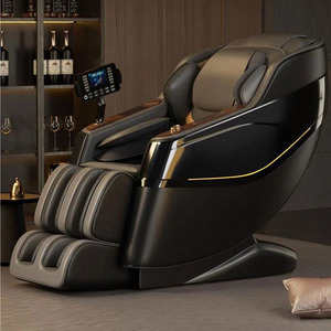 LEMESY Chinesischer Großhandel Massageprodukt Massagemaschine Ganzkörper-<span class=keywords><strong>Shiatsu</strong></span> SL-Track 4D Hochwertiger Massagesessel - Product Image 1