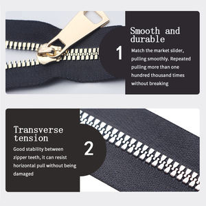 Prix usine <span class=keywords><strong>pas</strong></span> <span class=keywords><strong>cher</strong></span> 3 #5 #7 #8 #10 # <span class=keywords><strong>fermeture</strong></span> <span class=keywords><strong>éclair</strong></span> imiter les dents en métal 200 mètres par rouleau sacs à main <span class=keywords><strong>fermeture</strong></span> <span class=keywords><strong>éclair</strong></span> - Product Image 3