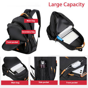 Wholesale Outdoor Shoulder Casual Nylon Fashion Waterproof Bagpack <b>Back</b> <b>Pack</b> Design Student School <b>Laptop</b> Bag Backpacks - Product Image 2
