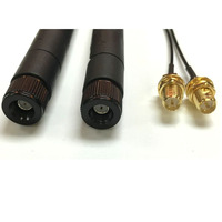 Carte réseau routeur sans fil D-Link avec antenne omnidirectionnelle 8 dBi, interface de ligne SM, communication double bande 4 GHz/5 GHz/5,8 GHz, antenne RP-SMA