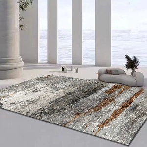 Tappeto Moderno Antiscivolo Impermeabile Antimacchia Realizzato a Macchina per Cameretta Bambini e Soggiorno con Design Geometrico Elegante - Product Image 3