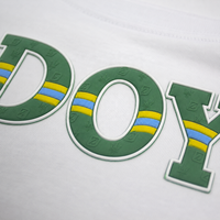 Étiquettes de lettres de transfert de chaleur de vêtements d'usine d'autocollants de vêtement de silicone avec le logo augmenté par 3D doux personnalisé