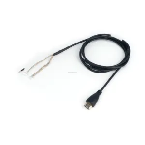 High Definition Multimedia Audio Signal Cable Customized Wire Harness With Pure Copper Conductor