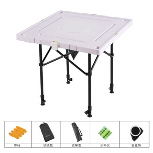 <span class=keywords><strong>Table</strong></span> <span class=keywords><strong>de</strong></span> Mahjong Pliante Portable Moderne pour Casino, Jeux d'Aargent et <span class=keywords><strong>Poker</strong></span>, <span class=keywords><strong>Table</strong></span> <span class=keywords><strong>de</strong></span> Voyage pour 4 Joueurs, Intérieur/Extérieur, Camping, Matériel en Mélamine - Product Image 4
