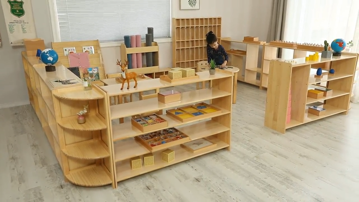 Childcare Kids Storage Bench and Reading Nook MOETRY
