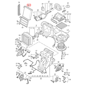 5Q0819031 5Q0819031B Radiateur <span class=keywords><strong>de</strong></span> <span class=keywords><strong>chauffage</strong></span> <span class=keywords><strong>de</strong></span> voiture pour Volkswagen Tiguan Arteon Golf <span class=keywords><strong>Audi</strong></span> Q2L <span class=keywords><strong>A3</strong></span> Q3 2011-2023 |   Remplacement OE - Product Image 5