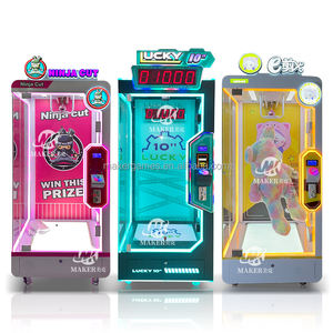 Máquina de Juego Operada con Monedas, Máquina de Premios Automática para Centros Comerciales, Lucky 7, Lucky 10, Máquina de Juego de Premios con Garra de Plástico - Product Image 4