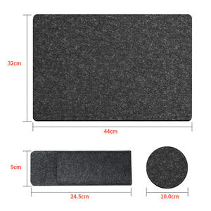 Offre Spéciale 1 pièce tapis de Table antidérapant résistant à la chaleur, napperon lavable en feutre - Product Image 4