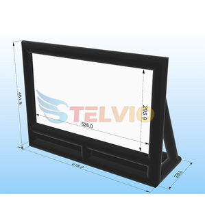 40ftx20ft Family Party 24ft Outdoor Portable Location Projecteur avant et arrière Drive-In Theater Écran de cinéma gonflable - Product Image 1