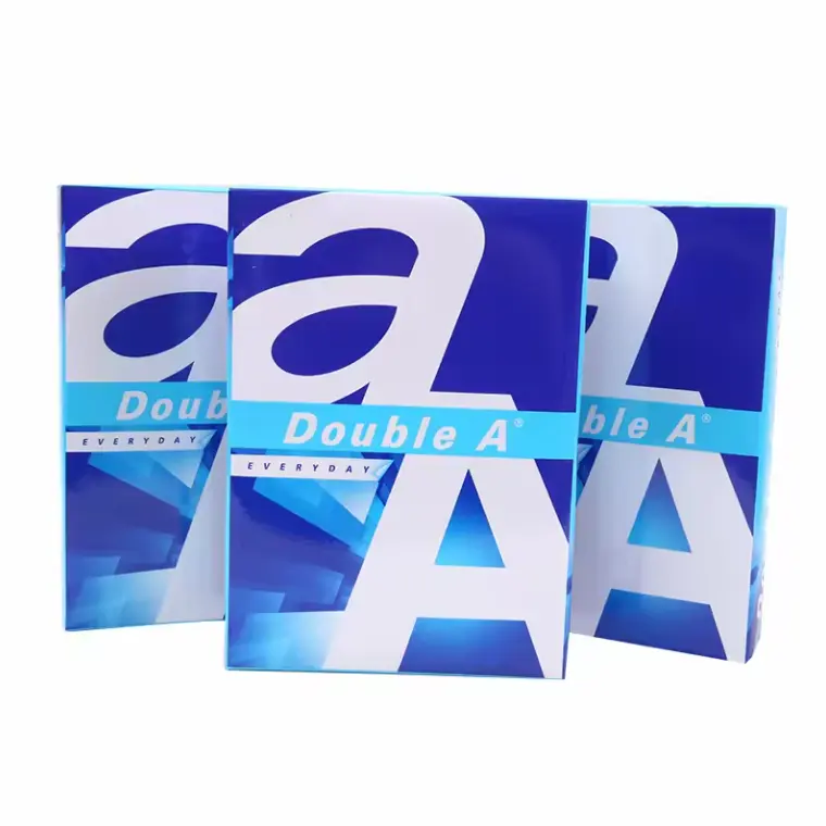 Top manufacturer low price hot selling original Double A A4 size copy paper 80gsm 500 sheets