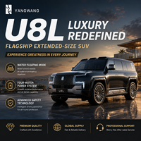 BYD Yangwang U8 SUV de luxe tout-terrain à autonomie étendue, quadricycle électrique E4 DiSus-P Tank Turn Amphibious EV, autonomie CLTC de 1205 km