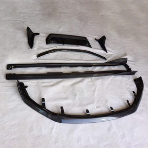 Runde, recién llegado, Kit de carrocería de fibra de carbono de resina para Lexus RC, actualización de estilo <span class=keywords><strong>Artisa</strong></span>, faldas laterales de labio delantero, alerón difusor trasero - Product Image 6