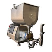 Machine de remplissage en forme de U pour cosmétiques, chocolat et savon, en acier inoxydable, avec chauffage et mélange