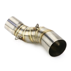 <span class=keywords><strong>Pour</strong></span> KAWASAKI Z900RS tuyau <span class=keywords><strong>de</strong></span> liaison d'échappement moyen moto connecteur <span class=keywords><strong>de</strong></span> tuyau d'échappement en acier inoxydable pince étrier <span class=keywords><strong>Tube</strong></span> silencieux Slip - Product Image 1