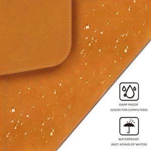 Housse pour ordinateur portable en cuir PU résistant à l'eau, fabriquée en usine BSCI, personnalisée, imperméable pour iPad Pro, MacBook Air et Pro Notebook 13-13.3 - Product Image 5