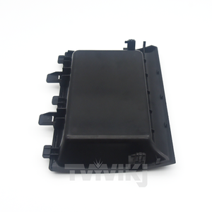 Caja de Almacenamiento para el Panel Superior del Tablero, Compatible con Nissan Navara, Caja de Almacenamiento para el Panel de Control <span class=keywords><strong>Central</strong></span> Interior, Textura Negra - Product Image 4