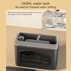 <strong>Factory</strong> USB Fireplace Flame Humidifier Essential Oil Air <strong>Diffuser</strong> 240ml Fire Humidifier Ultrasonic Cool Aroma <strong>Diffuser</strong> - Product Image 4