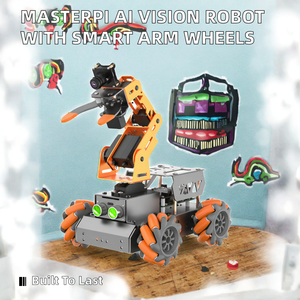 Hiwonder MasterPi AIビジョンロボット 四輪メカナムホイールシャーシ スマートロボットアーム OpenCV メタルバッテリー駆動玩具 1:5 - Product Image 2
