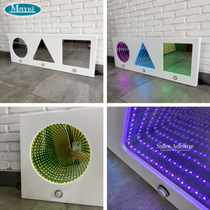Pannello Sensoriale a LED con Specchio Infinito per Esigenze Speciali, Lavagna Attività per Scuole e Stanze Terapeutiche SEN - Product Image 6