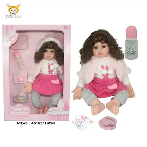 Куклы Новорожденные Nathaniel, 22 дюйма, оптовая продажа, милые куклы-Младенцы для детей
