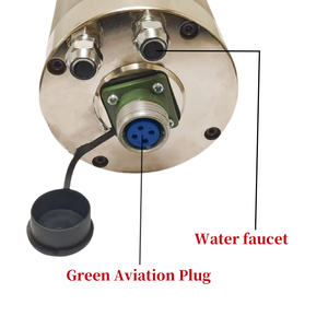 380V 3.0kW ER20 Inverter Spindelmotor ER20 100mm Durchmesser Neuwertig CNC Kernbohren Diverse GDZ-100-3.0 CNC Spindel Kits - Product Image 6