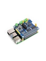 Waveshare papan ekspansi Raspberry Pi 5 dengan 2 CAN bus antarmuka yang dapat ditumpuk untuk mendukung topi + dengan tegangan lebar terisolasi
