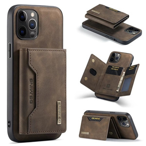 Étui de téléphone en <span class=keywords><strong>cuir</strong></span> magnétique de luxe avec porte-cartes, étui portefeuille détachable 2 en 1 pour <span class=keywords><strong>iPhone</strong></span> <span class=keywords><strong>11</strong></span> 12 13 14 15 16 17 Pro Max XR XS - Product Image 1