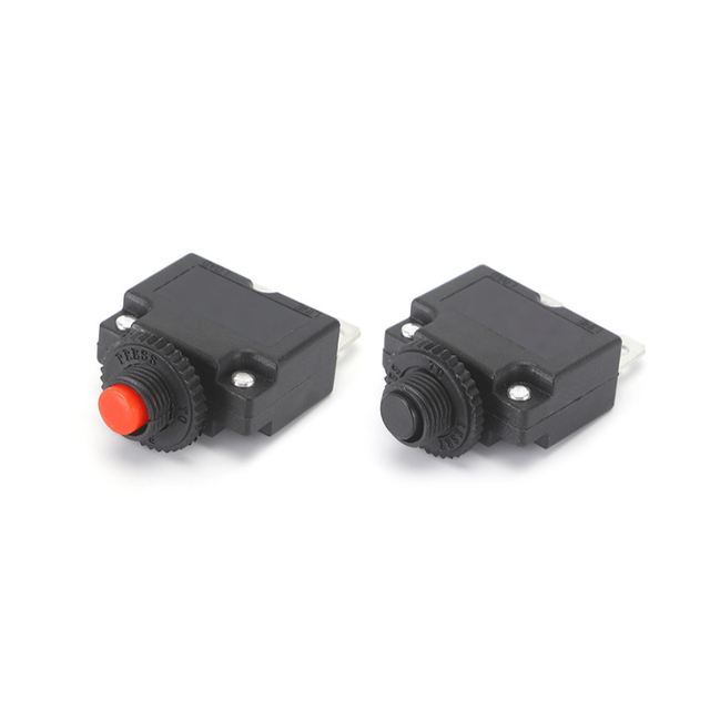 Circuit Breaker 10A-12A Resettable Overload Protector with Thermal Voltage Protection